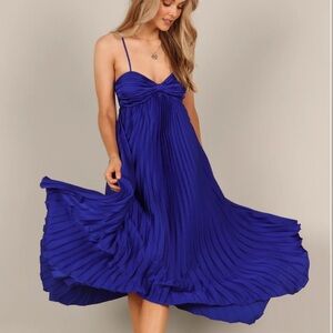 PETAL & PUP Blue Dress